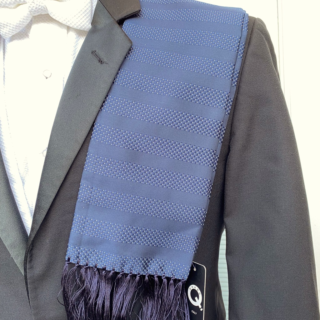 245 Nwt Brand Q Fancy Scarf